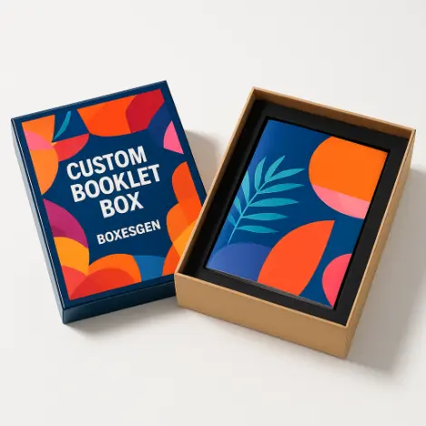 Custom Two Piece Booklet Boxes
