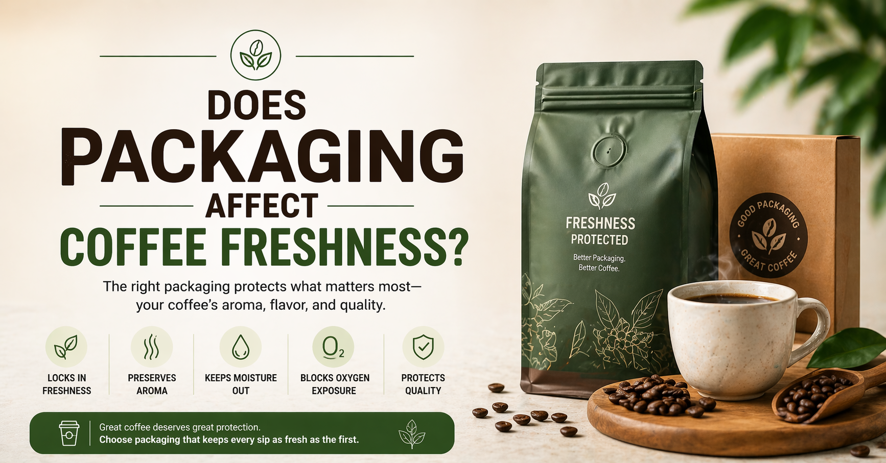 Coffee Freshness Packaging Boxes