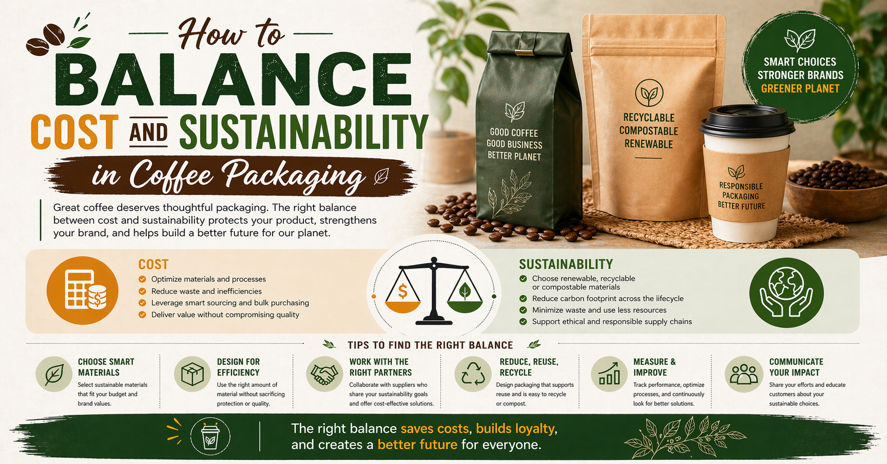 How to Balance Cost and Sustainability