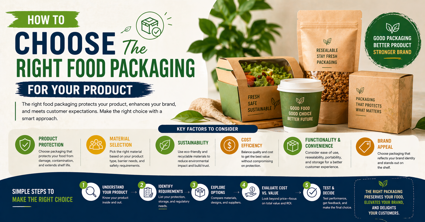 Right Food Packaging